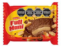 ALFAJOR FULL MANI 40gr (comprando 3 o mas precio mayorista)
